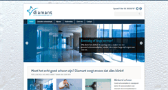 Desktop Screenshot of diamantschoonmaakbedrijf.nl